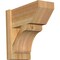 Ekena Millwork Legacy Slat Rough Sawn Outlooker, Western Red Cedar, 8"W x 16"D x 16"H OUT08X16X16LEC06RWR - alternate 1